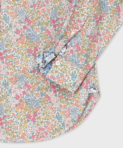 Paul Smith(ポールスミス)の「ウィメンズ リバティプリント 長袖シャツ / 265009 SH169(シャツ/ブラウス・レディース・ブルー/アイボリー・40/38)」の3枚目の写真