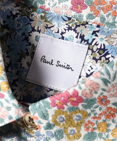 Paul Smith(ポールスミス)の「ウィメンズ リバティプリント 長袖シャツ / 265009 SH169(シャツ/ブラウス・レディース・ブルー/アイボリー・40/38)」の5枚目の写真