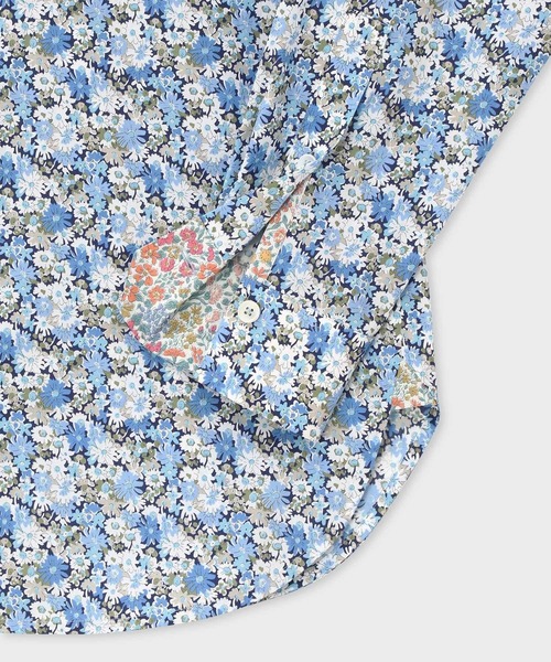Paul Smith(ポールスミス)の「ウィメンズ リバティプリント 長袖シャツ / 265009 SH169(シャツ/ブラウス・レディース・ブルー/アイボリー・40/38)」の8枚目の写真
