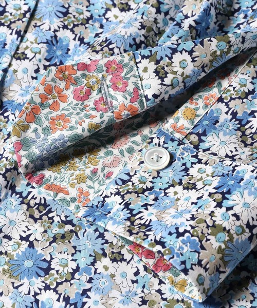 Paul Smith(ポールスミス)の「ウィメンズ リバティプリント 長袖シャツ / 265009 SH169(シャツ/ブラウス・レディース・ブルー/アイボリー・40/38)」の11枚目の写真