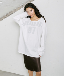 2Way Longline Tee White
