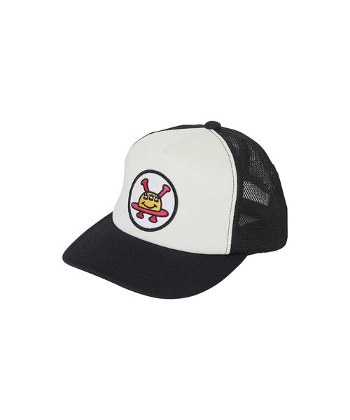 HYSTERIC GLAMOUR(ヒステリックグラマー)の「HYSTERIC UFOワッペン メッシュキャップ(キャップ・レディース・ピンク/ブラック・FREE)」の2枚目の写真