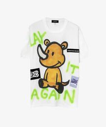 guernika/ゲルニカ/ツノっちPaint T-shirt
