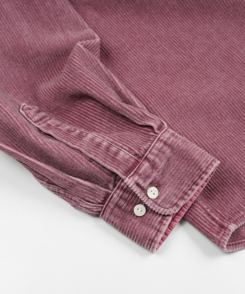 FRIZMWORKS（フリズムワークス）の「PIGMENT 8W コーデュロイシャツ 002 _ ピンク（シャツ/ブラウス・メンズ・その他・SMALL/MEDIUM/LARGE/X-LARGE）」の5枚目の写真