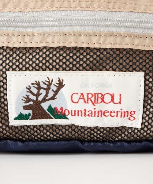 Caribou（カリブー）の「[CARIBOU MOUNTAINEERING/カリブーマウンテニアリング] 別注 ライトウェイト ポケッタブルウエストバッグ（ボディバッグ/ウエストポーチ・レディース・パープル/ホワイト/ブラック/マルチ・ONE SIZE）」の7枚目の写真