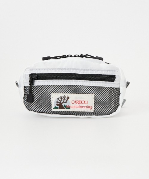 Caribou（カリブー）の「[CARIBOU MOUNTAINEERING/カリブーマウンテニアリング] 別注 ライトウェイト ポケッタブルウエストバッグ（ボディバッグ/ウエストポーチ・レディース・パープル/ホワイト/ブラック/マルチ・ONE SIZE）」の16枚目の写真