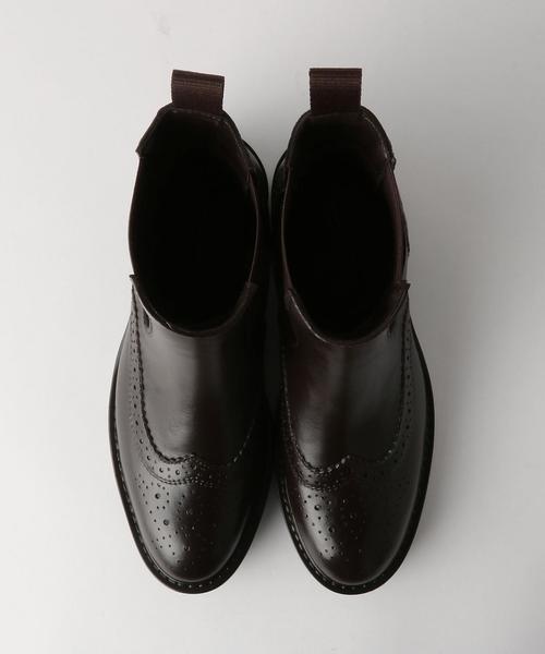 UNITED ARROWS（ユナイテッドアローズ）の「○UBBT サイドゴア レインブーツ◆（レインシューズ・レディース・ダークブラウン/ブラック・LARGE/MEDIUM/SMALL/SS）」の4枚目の写真