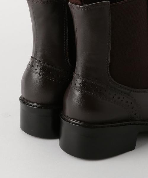 UNITED ARROWS（ユナイテッドアローズ）の「○UBBT サイドゴア レインブーツ◆（レインシューズ・レディース・ダークブラウン/ブラック・LARGE/MEDIUM/SMALL/SS）」の9枚目の写真