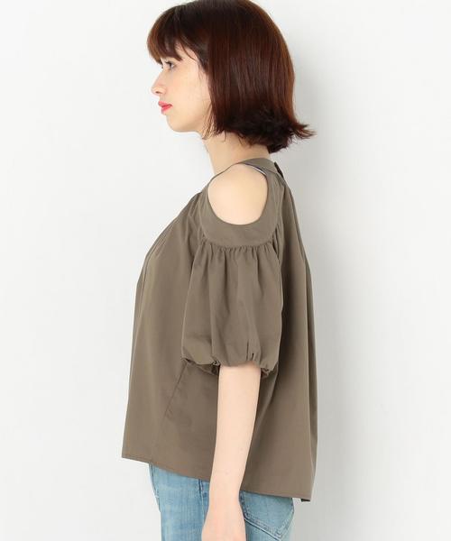 Another Edition（アナザーエディション）の「タイプライタードロップショルダー2/AEMFC タイプライター DROP SLⅡ◆（シャツ/ブラウス・レディース・ホワイト/オリーブ/ブラック/マスタード・FREE）」の11枚目の写真