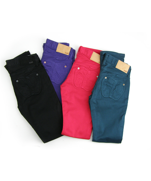 X-girl（エックスガール）の「APPLE POCKET SATIN PANT（その他パンツ・レディース・ブラック/ブルー/パープル/レッド・0/1/2）」の5枚目の写真