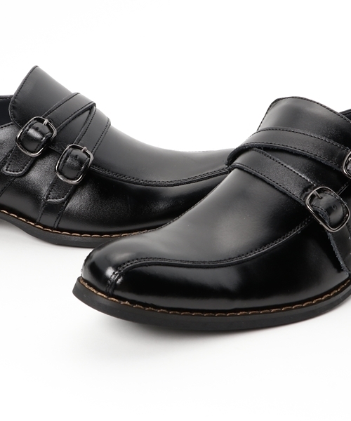 【セール】ZINC / ダブルモンクストラップシューズ(5883)（ドレスシューズ）｜ZINC（ジンク）