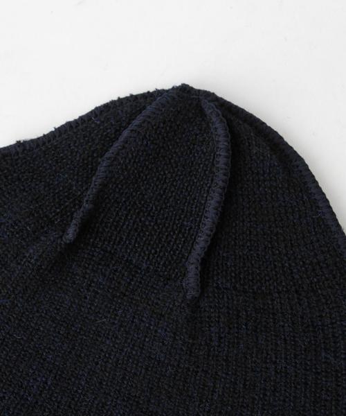 NVy by（ネイビーバイ）の「NVy by(ネイビー バイ) KNIT CAP◆（ニットキャップ/ビーニー・メンズ・ネイビー・FREE）」の3枚目の写真