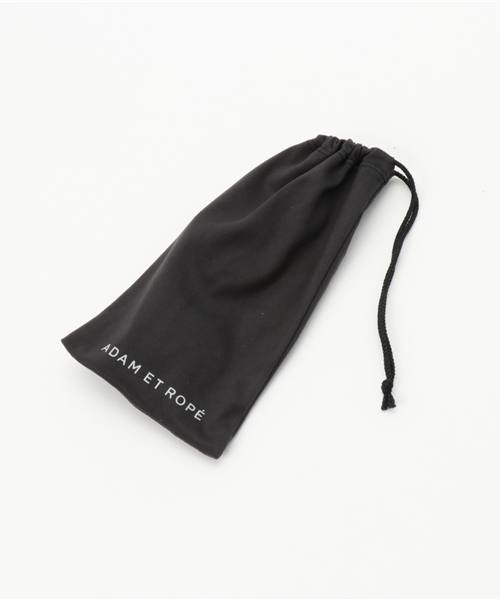 ADAM ET ROPE'（アダムエロペ）の「ラウンドインジェクションメガネ（メガネ・メンズ・シルバー/ブラック・F）」の3枚目の写真