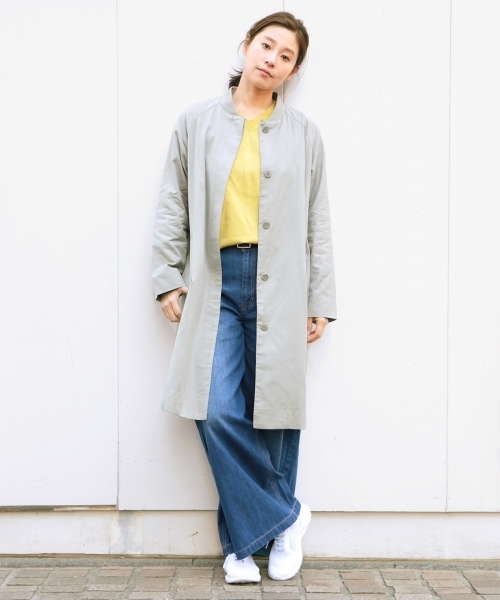 LEPSIM（レプシィム）の「14GナイロンプレーティングVネックプルオーバー　739013（ニット/セーター・レディース・イエロー/ダークネイビー/ピンク/オフホワイト/トップグレー・FREE）」の15枚目の写真