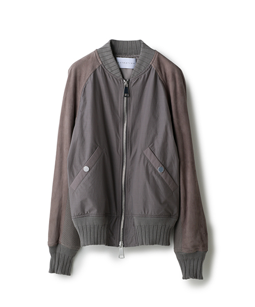 ESTNATION エストネーション MA-1 ネイビー グレー 美品　Ｌサイズ ESTNATION エストネーション MA-1 ネイビー グレー 美品 Lサイズ