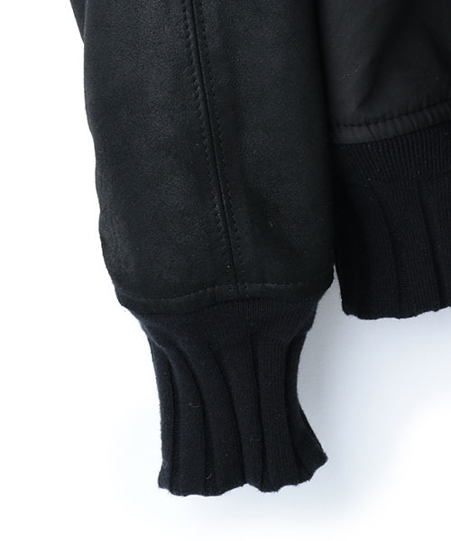 ESTNATION エストネーション MA-1 ネイビー グレー 美品　Ｌサイズ ESTNATION エストネーション MA-1 ネイビー グレー 美品 L