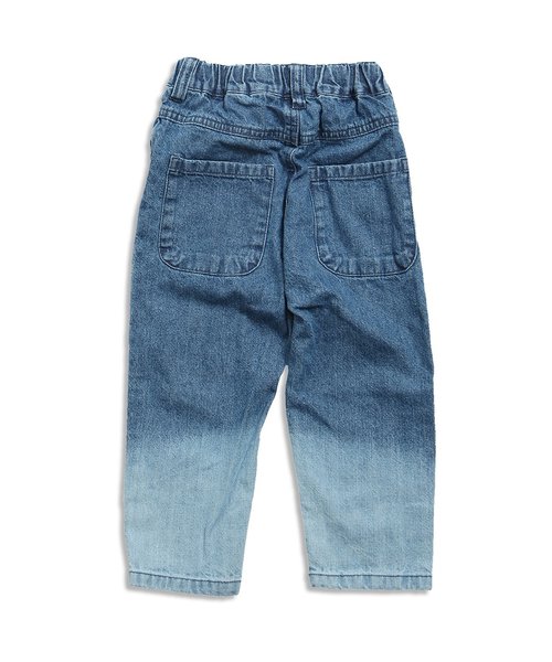 apres les cours（アプレレクール）の「テーパードデニムパンツ 9分丈（デニムパンツ・キッズ・ブルー/ネイビー/サックスブルー・80/90/110/130/100/120）」の9枚目の写真