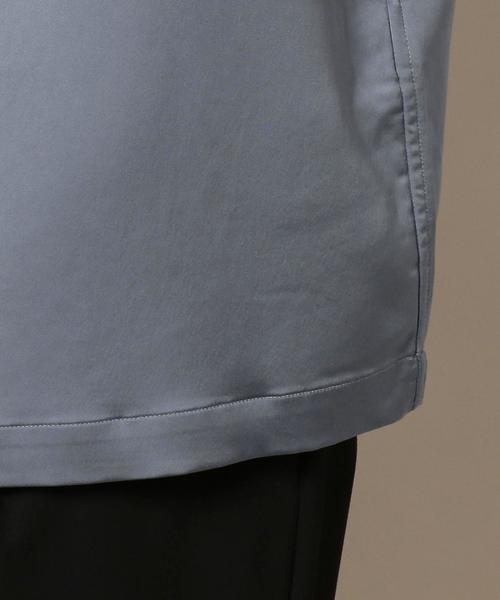 BEAUTY&YOUTH UNITED ARROWS（ビューティーアンドユースユナイテッドアローズ）の「BY サテン パジャマ シャツ ◆（シャツ/ブラウス・メンズ・グレー/ネイビー・MEDIUM/LARGE/X-LARGE/SMALL）」の9枚目の写真