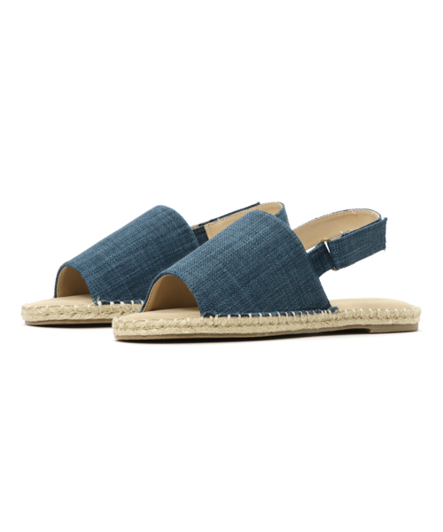 LBC(エルビーシー)の「バックストラッププラットホーム (サンダル・レディース・ブラック/ホワイト/オフホワイト/ブルー・LARGE/MEDIUM)」の4枚目の写真