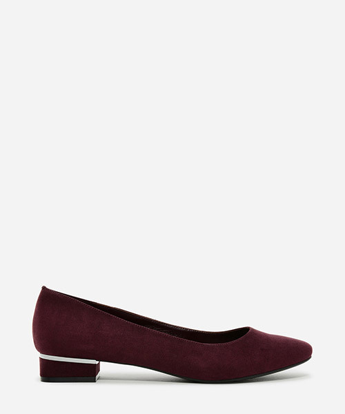 CHARLES & KEITH（チャールズ & キース）の「フォックススエードパンプス / FAUX SUEDE PUMPS（パンプス・レディース・バーガンディー/ブラック/ブラウン系その他/グレー・23.5cm/23cm/22.5cm/25cm/24.5cm）」の21枚目の写真