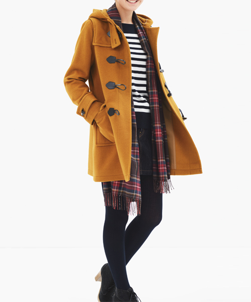 green label relaxing（グリーンレーベルリラクシング）の「◆GO W ダッフルコート（ダッフルコート・レディース・ブラック/ベージュ/マスタード・36/38/40/42）」の3枚目の写真