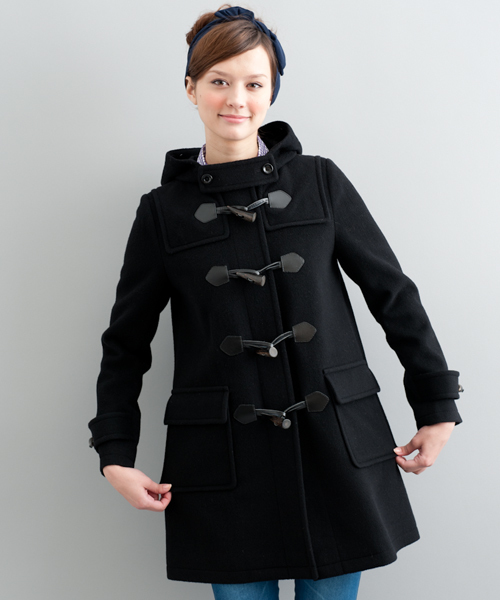 green label relaxing（グリーンレーベルリラクシング）の「◆GO W ダッフルコート（ダッフルコート・レディース・ブラック/ベージュ/マスタード・36/38/40/42）」の19枚目の写真