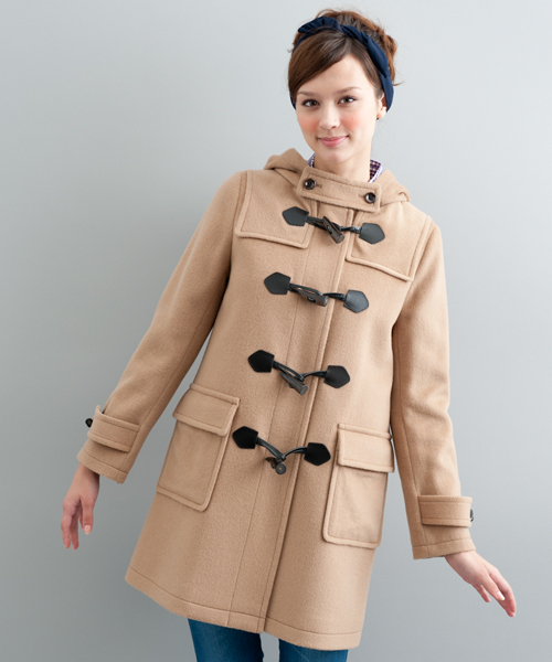 green label relaxing（グリーンレーベルリラクシング）の「◆GO W ダッフルコート（ダッフルコート・レディース・ブラック/ベージュ/マスタード・36/38/40/42）」の17枚目の写真