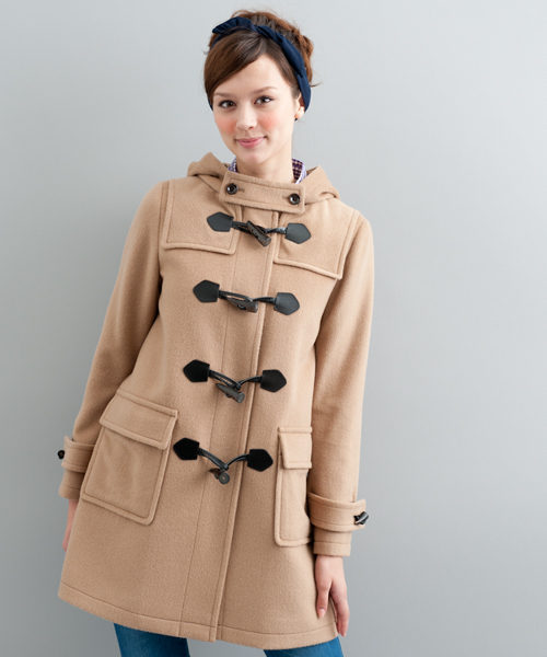 green label relaxing（グリーンレーベルリラクシング）の「◆GO W ダッフルコート（ダッフルコート・レディース・ブラック/ベージュ/マスタード・36/38/40/42）」の18枚目の写真