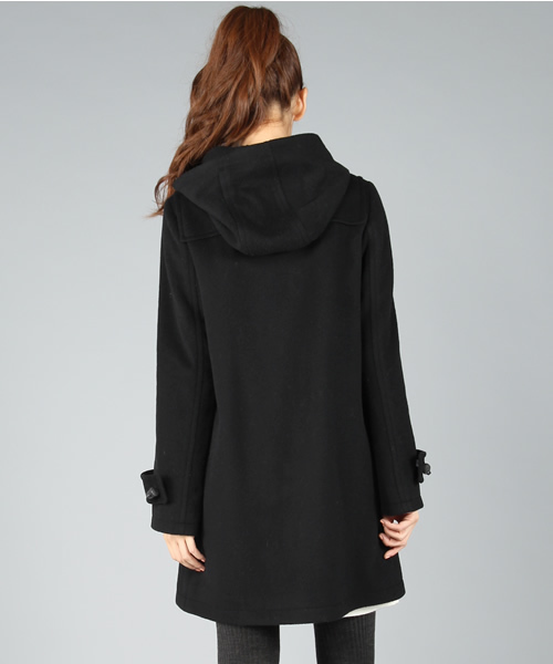 green label relaxing（グリーンレーベルリラクシング）の「◆GO W ダッフルコート（ダッフルコート・レディース・ブラック/ベージュ/マスタード・36/38/40/42）」の5枚目の写真