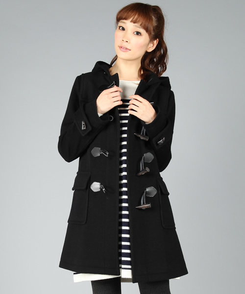 green label relaxing（グリーンレーベルリラクシング）の「◆GO W ダッフルコート（ダッフルコート・レディース・ブラック/ベージュ/マスタード・36/38/40/42）」の6枚目の写真