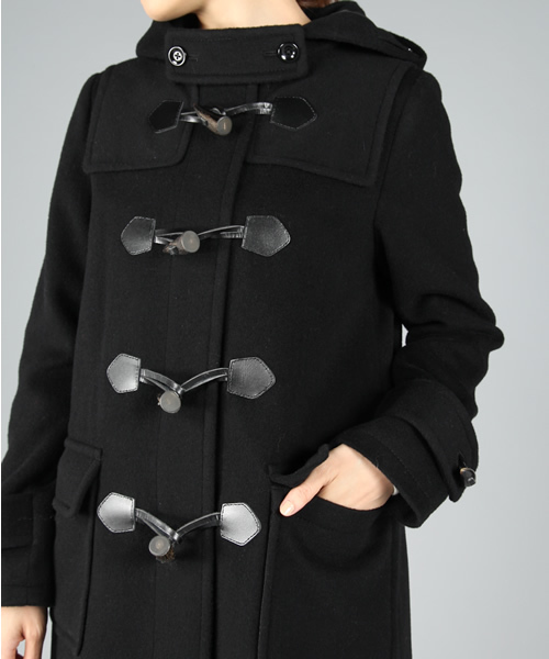 green label relaxing（グリーンレーベルリラクシング）の「◆GO W ダッフルコート（ダッフルコート・レディース・ブラック/ベージュ/マスタード・36/38/40/42）」の9枚目の写真