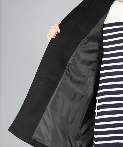 green label relaxing（グリーンレーベルリラクシング）の「◆GO W ダッフルコート（ダッフルコート・レディース・ブラック/ベージュ/マスタード・36/38/40/42）」の10枚目の写真