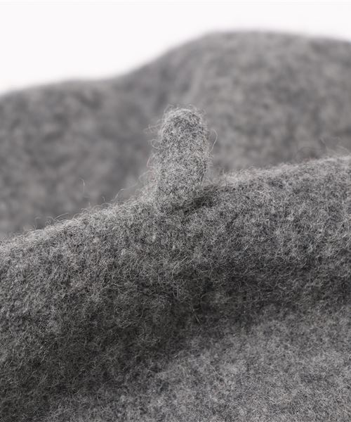 WEGO(ウィゴー)の「WEGO/パイピングベレー帽(ハンチング/ベレー帽・レディース・ブラック/グレー/キャメル/オフホワイト/ワイン・FREE)」の6枚目の写真