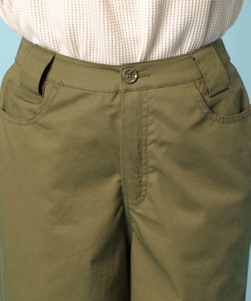 notch.（ノッチ）の「バイオ加工ベルト付きワイドパンツ（その他パンツ・レディース・オレンジ/カーキ/ベージュ・M）」の12枚目の写真