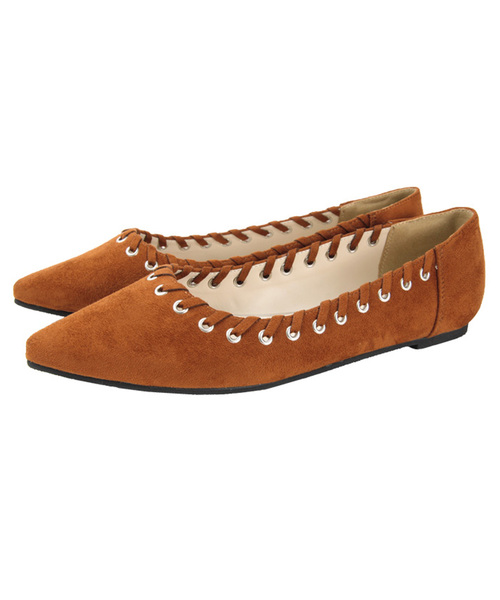 titivate（ティティベイト）の「ﾊﾄﾒﾚｰｽｱｯﾌﾟﾊﾟﾝﾌﾟｽ（パンプス・レディース・ブラック/ピンク/イエロー/ブルー/グリーン/アイボリー/キャメル・LL/S/M/L）」の7枚目の写真