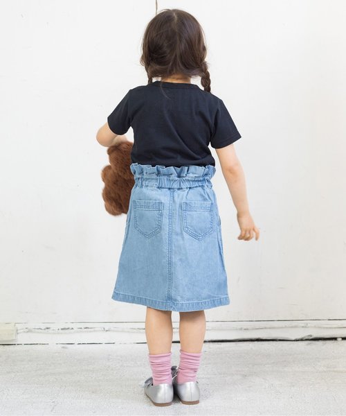 apres les cours(アプレレクール)の「2WAYジャンパースカート(ワンピース・キッズ・サックスブルー/ネイビー・80/90/100/110/120/130/140)」の18枚目の写真