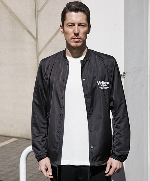 AZUL by moussy（アズールバイマウジー）の「バックプリント衿リブコーチジャケット（その他アウター・メンズ・ブラック/ネイビー・LARGE/MEDIUM/SMALL）」の17枚目の写真