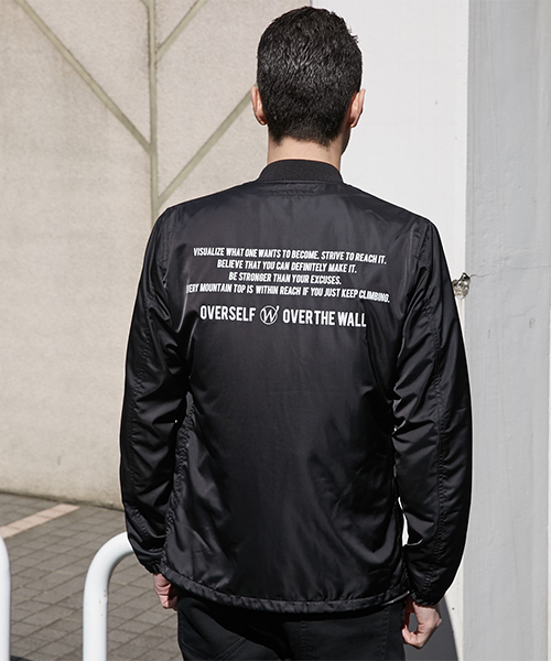 AZUL by moussy（アズールバイマウジー）の「バックプリント衿リブコーチジャケット（その他アウター・メンズ・ブラック/ネイビー・LARGE/MEDIUM/SMALL）」の19枚目の写真