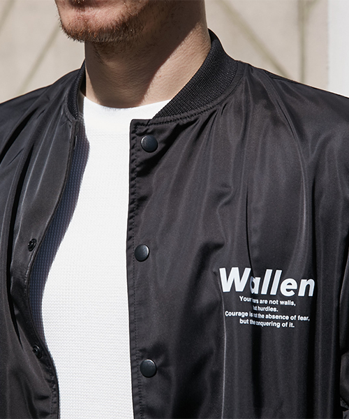 AZUL by moussy（アズールバイマウジー）の「バックプリント衿リブコーチジャケット（その他アウター・メンズ・ブラック/ネイビー・LARGE/MEDIUM/SMALL）」の20枚目の写真