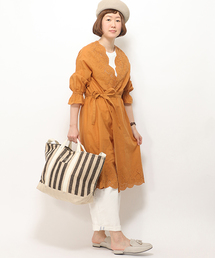 LBC | スカラップ刺繍ガウン      (カーディガン/ボレロ)