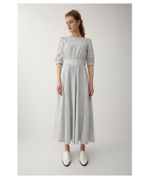 MOUSSY | STRIPE HALF SLEEVE DRESS(ワンピース)