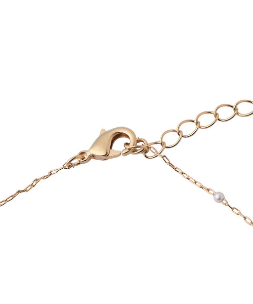 colleca la（コレカラ）の「パールとチェーンの華奢ネックレス（ネックレス・レディース・シルバー/ゴールド・ﾌﾘ-）」の10枚目の写真