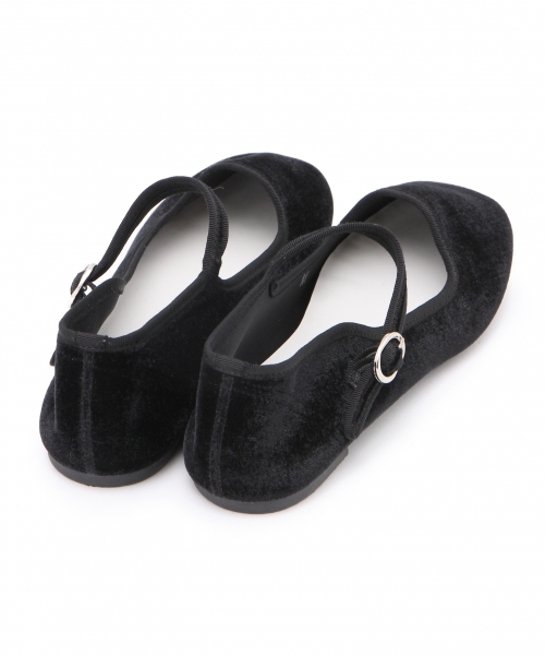 LOWRYS FARM（ローリーズファーム）の「チャイナシューズ　802201（スリッポン・レディース・ブラック/シルバー/チェック・MEDIUM/LARGE）」の9枚目の写真