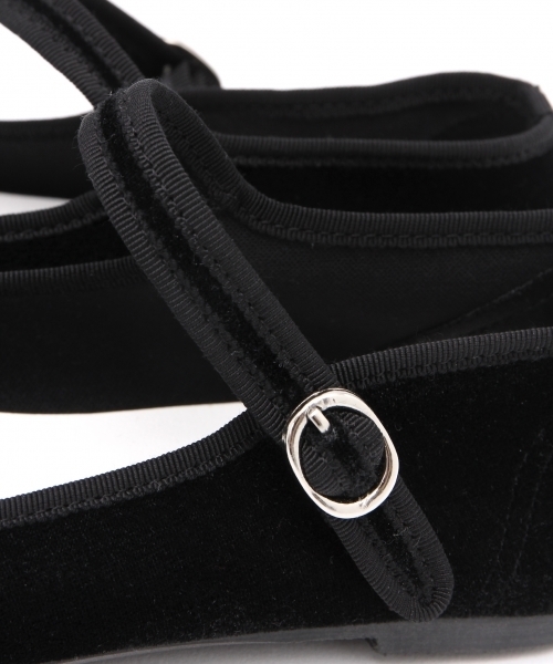 LOWRYS FARM（ローリーズファーム）の「チャイナシューズ　802201（スリッポン・レディース・ブラック/シルバー/チェック・MEDIUM/LARGE）」の11枚目の写真