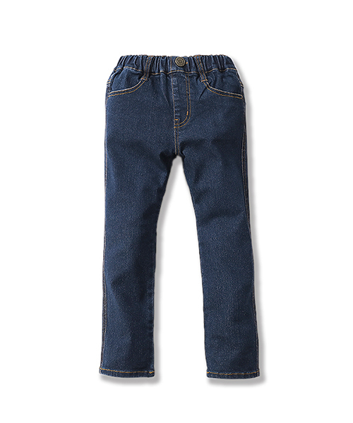 devirock（デビロック）の「楽デニム ストレッチスキニーデニムパンツ（デニムパンツ・キッズ・ネイビー/サックスブルー/ワンウォッシュ・100cm/110cm/120cm/130cm/140cm/150cm/160cm）」の16枚目の写真