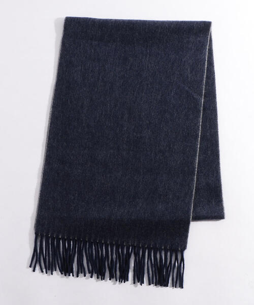 BEAUTY&YOUTH UNITED ARROWS（ビューティーアンドユースユナイテッドアローズ）の「BY リバーシブル カシミヤ マフラー ◆（マフラー・メンズ・ブラック/ライトブルー/ネイビー/ワインレッド・ﾌﾘ-）」の11枚目の写真