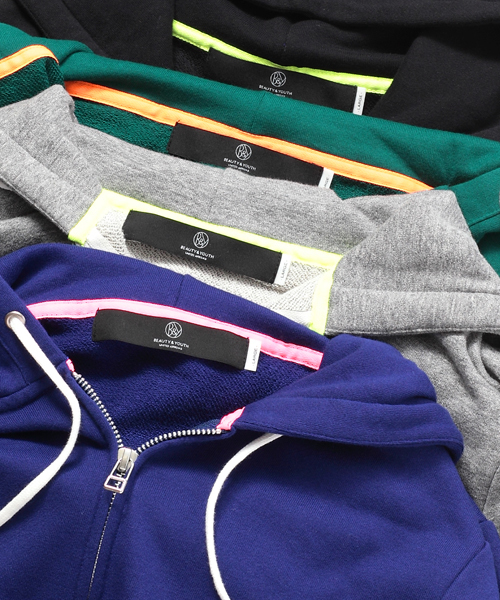 BEAUTY&YOUTH UNITED ARROWS（ビューティーアンドユースユナイテッドアローズ）の「by ∴スウェット ジップ フーディ◇（パーカー・メンズ・ブラック/グレー/ケリー/ロイヤルブルー・SMALL/MEDIUM/LARGE/X-LARGE）」の15枚目の写真