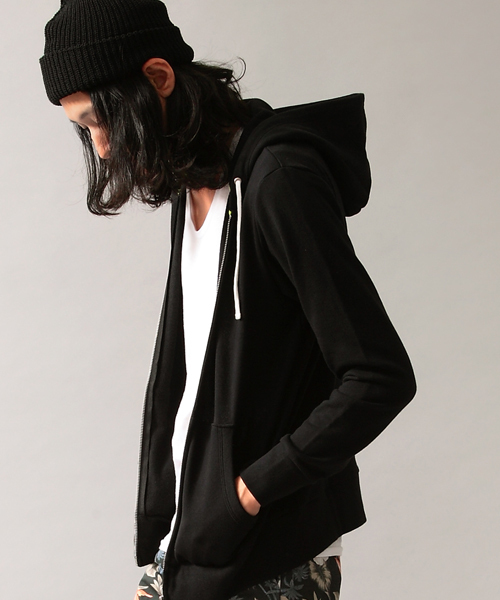 BEAUTY&YOUTH UNITED ARROWS（ビューティーアンドユースユナイテッドアローズ）の「by ∴スウェット ジップ フーディ◇（パーカー・メンズ・ブラック/グレー/ケリー/ロイヤルブルー・SMALL/MEDIUM/LARGE/X-LARGE）」の18枚目の写真