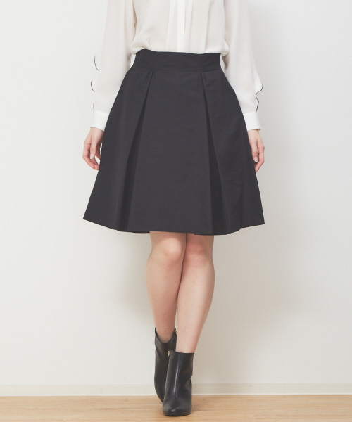 DESIGNWORKS（デザインワークス）の「グログランスカート（スカート・レディース・サックスブルー/ブラック・36/38/40）」の2枚目の写真