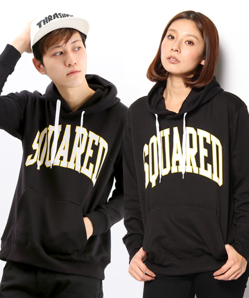 WEGO（ウィゴー）の「WEGO/アーチロゴプルパーカー（パーカー・メンズ・レッド/グリーン/ホワイト/ブラック・MEDIUM/LARGE）」の3枚目の写真